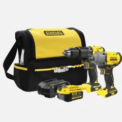 Stanley SFMCK217M1S Akülü Darbeli Matkap ve Somun Sıkma 2'li Seti 18v