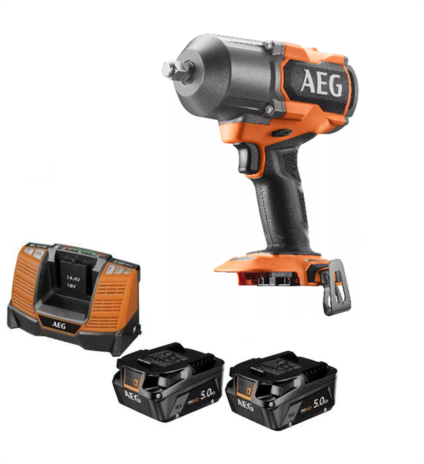 Aeg BSS 18HTF12BL-502c Akülü Somun Sökme 1/2'' 1220Nm 18V 5.0Ah