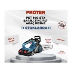 Proter Pst 140 Stx Akülü Zincirli Ağaç Kesme