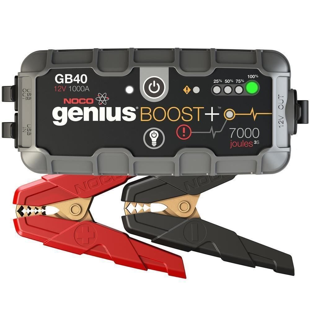 NOCO Genius GB40 Akü Takviye 12V 1000Amp Ultrasafe Lityum + Powerbank + Led Lamba