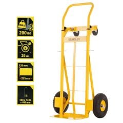 Stanley MT520 Endüstriyel Çok Fonksiyonlu El Arabası 150/200Kg