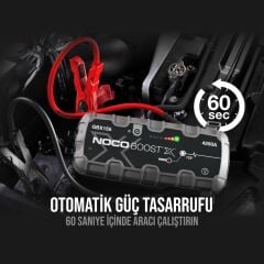 NOCO Genius GBX155 Akü Takviye 12V 4250Amp Ultrasafe Lityum + Powerbank + Led Lamba