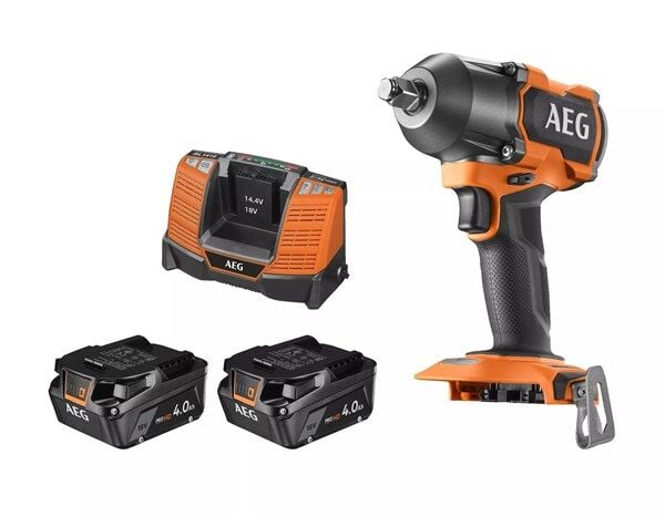 Aeg BSS 18MTF12BL-402C Akülü Somun Sökme 785Nm 18V 4.0Ah