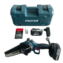 Proter Pst 115 St Çift Akülü Dal Budama Testeresi 20V 2ah 150mm