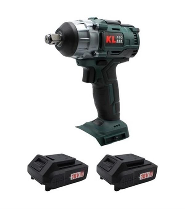 KLpro KLSS18B-20 Akülü Somun Sıkma Kömürsüz 18Volt 2.0Ah