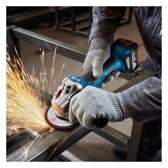 Bosch GWS 18V-8 Çift Akülü Taşlama Makinesi 125 mm 18V 4.0Ah - 06019N9020