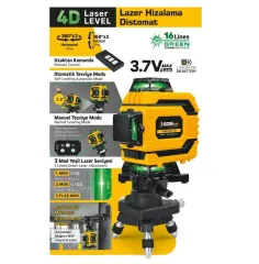 Sgs 5429 Lazer Hizalama 3 Kafa Yeşil 4*360