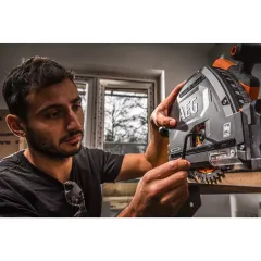 Aeg BKS 18PBL-502c Raylı Dalma Testere Çift Akü 18v 5.0ah