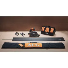 Aeg BKS 18PBL-502c Raylı Dalma Testere Çift Akü 18v 5.0ah