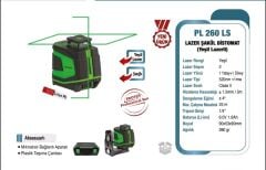 Proter PL 260 Ls Şarjlı Yeşil Lazer Hizalama 1 x 360°