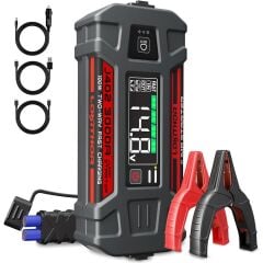 Lokithor J402 Akıllı Akü Takviye + Powerbank + Led Lamba 12V 3000Amp Li-Polimer