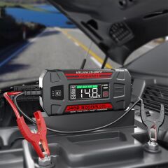 Lokithor J402 Akıllı Akü Takviye + Powerbank + Led Lamba 12V 3000Amp Li-Polimer