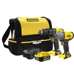 Stanley SFMCK217M1S Akülü Darbeli Matkap ve Somun Sıkma 2'li Seti 18v