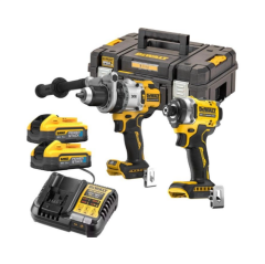 Dewalt DCK2200H2T Kömürsüz Akülü 2 li Set Powerstack Akü 18v XR 2x 5.0Ah