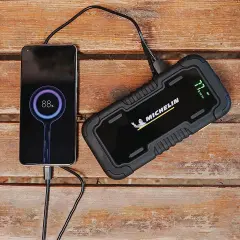 Michelin MJS120 Akü Takviye - Powerbank - Led Lamba 12 Volt 1500 Amp Lityum Polimer