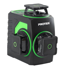 Proter PL 360 Ls Yeşil Lazer Hizalama 3X360° Çift Akülü