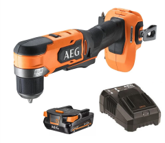 Aeg BS 18SRABL-201C Akülü Köşe Matkabı 18v 2ah