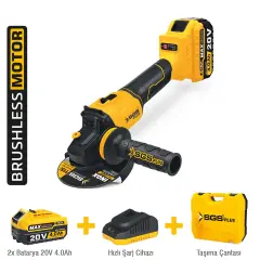 Sgs 5510 Akülü Avuç Taşlama Makinası 20 Volt 4 Amper