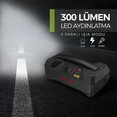 Lokithor Jtc4250 Akü Takviye + Akü Şarj Cihazı + Akü Test 12v/220v 4250amp