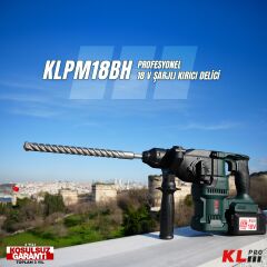 KLpro KLPM18BH-50 Akülü Kırıcı Delici Matkap Kömürsüz 18v 5.0Ah