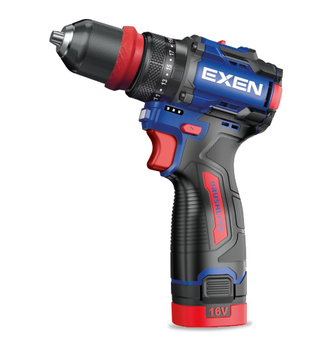 Exen En 162 Ds Kömürsüz Darbeli Şarjlı Matkap 16v 2Ah