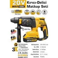 Sgs 5521 Akülü Kırıcı Delici Kömürsüz 20 V 4.0 Ah