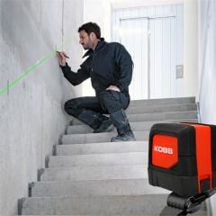 KOBB KBL91G Yatay ve Dikey Otomatik Lazer Hizalama Yeşil