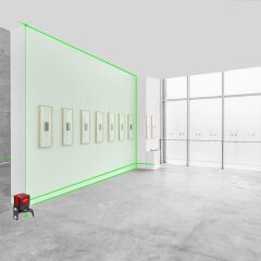 KOBB KBL92G Nokta ve Yatay Dikey Lazer Otomatik Hizalamalı Yeşil Çapraz Çizgi