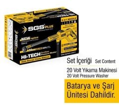 SGS 5410 Akülü Basınçlı Oto Yıkama Makinası 30bar 435psi