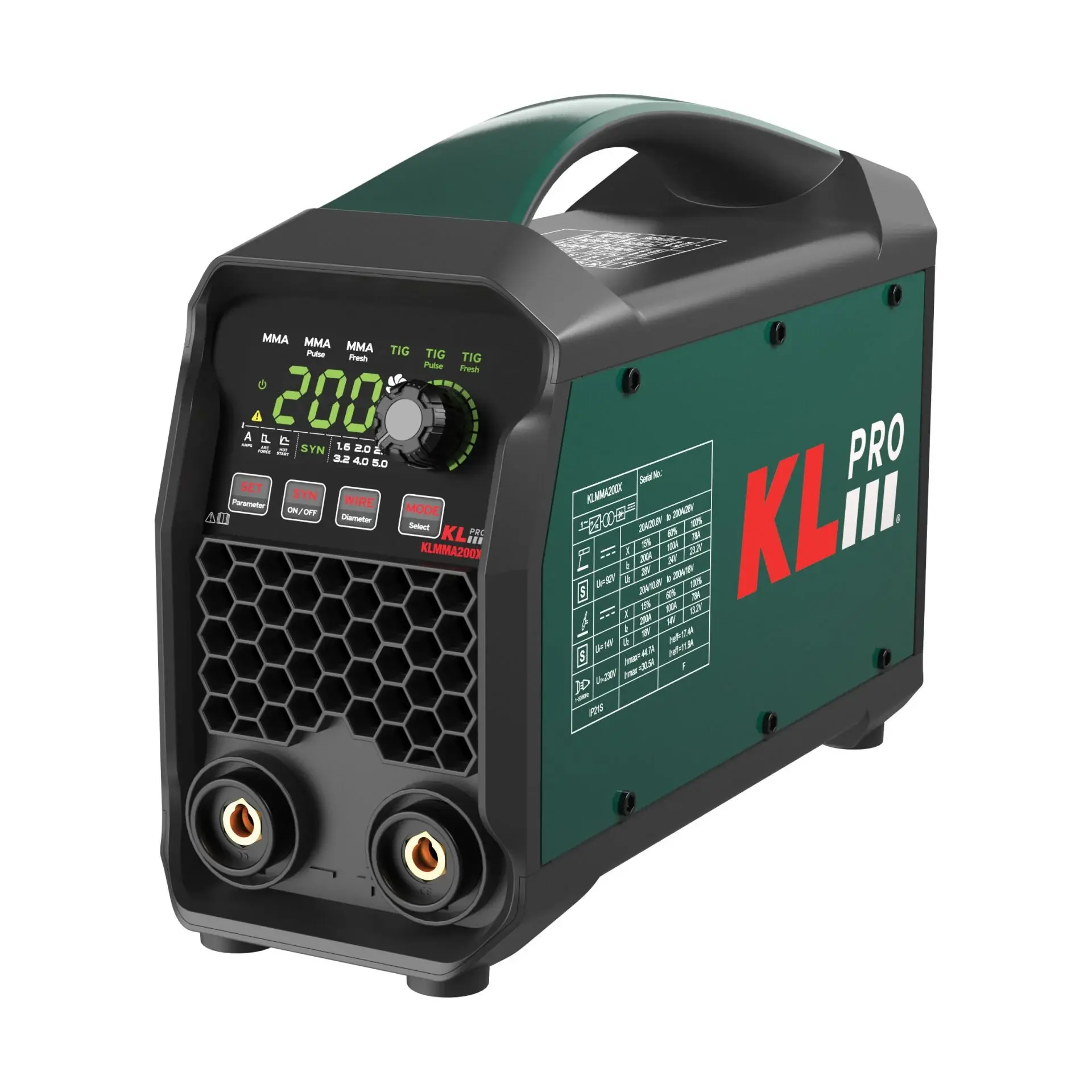 KLpro KLMMA200X İnverter Kaynak Makinesi 200 Amper