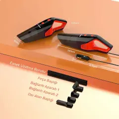 Kobb KBV12 Oto Süpürgesi 12Volt/120Watt