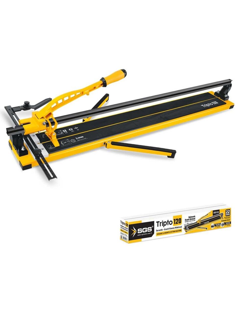 Sgs 134  Tripto 120 Seramik Granit Fayans Kesme Makinası 120CM