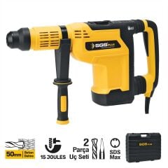 SGS5189 Sgs Kırıcı-Delici Matkap 1500 Watt 50MM 11KG 15 Joules (Sds Max)
