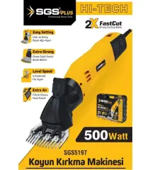 Sgs 5197 Koyun Kırkma Makinası Devir Ayarlı 500W