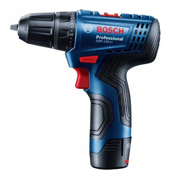 Bosch Professional Gsr 120-Lı Çift Akülü Delme Vidalama 12v - Çantalı