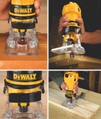 Dewalt Dwe6005 Freze Formika Traşlama