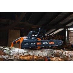 Aeg Acs18B30-601c Akülü Orman Motoru Zincirli Ağaç Kesme 18V 6Ah