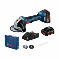 Bosch GWS 180-LI Çift Akülü Taşlama Makinesi 18v 4ah