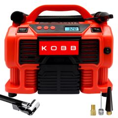 KOBB KB300 Dijital Basınç Göstergeli Lastik & Yatak Şişirme Pompası 12Volt/220Volt 160 PSI