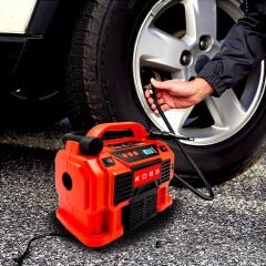 KOBB KB300 Dijital Basınç Göstergeli Lastik & Yatak Şişirme Pompası 12Volt/220Volt 160 PSI