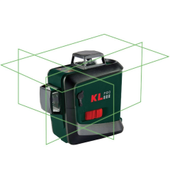 KLpro KLLZR93GL Yeşil Çizgi Lazer Distomat 3 Kafa 12 Çizgi 360 Derece