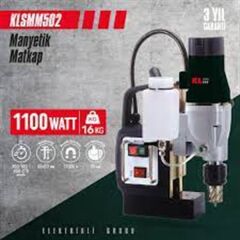 KLpro KLSMM502 Manyetik Matkap 2 Vitesli 50mm 1100Watt