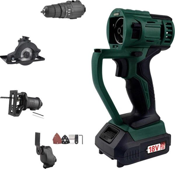 KLpro KLMS18-20 Akülü Vidalama Multi Set 18V 2,0Ah