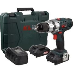 KLpro KLNM18-20 Akülü Darbesiz Vidalama Matkap 18V 2,0Ah