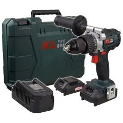 KLpro KLNM18B-20 Çift Akülü Kömürsüz Profesyonel Vidalama 18Volt 2,0Ah Li-ion