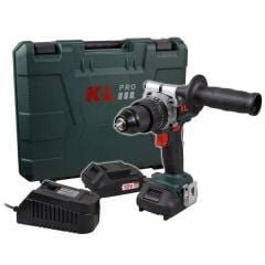 KLpro KLDM18B-20 Çift Akülü Kömürsüz Darbeli Matkap 18Volt/2.0Ah