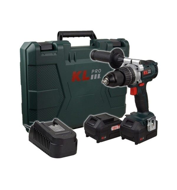 KLPRO KLDM18B-50 Kömürsüz Profesyonel Darbeli Matkap 18Volt/5.0Ah