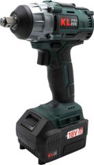 KLPRO KLSS18B-50 Çift Akülü Kömürsüz Profesyonel Somun Sıkma 18Volt/5.0Ah Li-ion