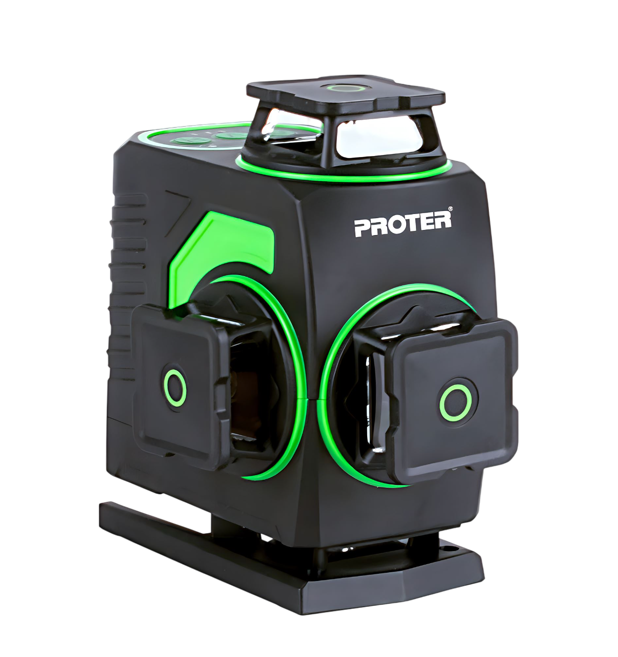 Proter PL 460 LS Akülü Yeşil Lazer  4 x 360''