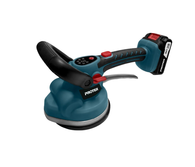 Proter PST 215 TF Akülü Fayans Tokmağı Titreşimli Vakumlu